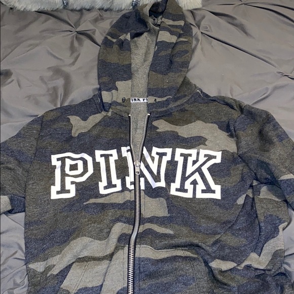 PINK Victoria's Secret Jackets & Blazers - Vs pink zip up